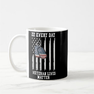 22 Every Day Veteran Awareness Coffee Mug
