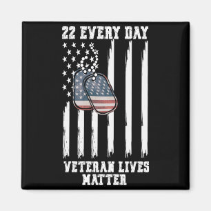 22 Every Day Veteran Awareness Performance Magnet