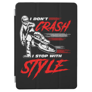 22.I Dont Crash I Stop With Style iPad Air Cover