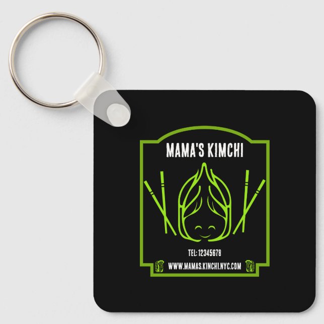 22 Nov – International Kimchi Day Key Ring (Front)