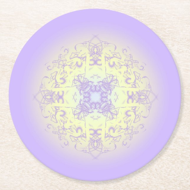 22 ROUND PAPER COASTER (Front)