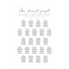 22 Tables Our Favourite People Seating Chart