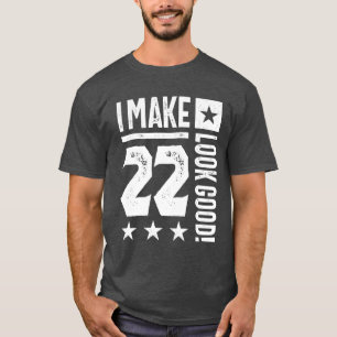 22 Year Old Gift 22nd Birthday Gift Ideas T-Shirt