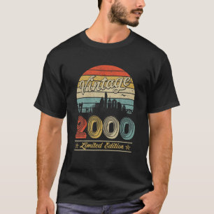 22 Year Old Gifts Vintage 2000 Limited Edition 22N T-Shirt