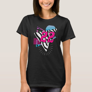 22 Years Old 22nd Birthday 18 T-Shirt