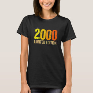 22nd Birthday Ladies Mens 22 Years 2000 9 T-Shirt