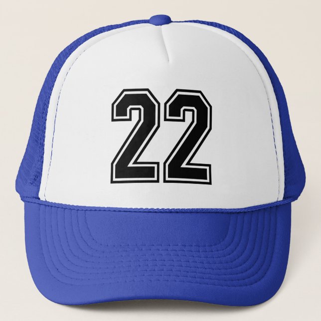 22nd Birthday Party Trucker Hat (Front)