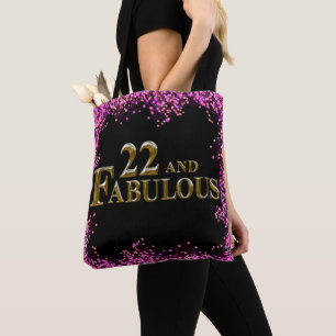22nd Birthday Tote Bag