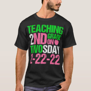22nd February 2022 Twosday 22222 Funny Aka Math Te T-Shirt