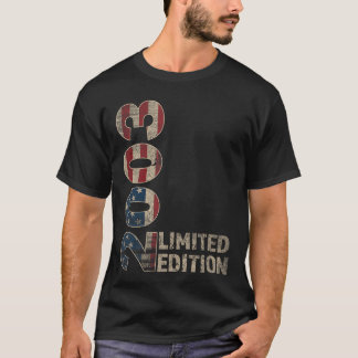 22th Birthday Gift Men Vintage Born 2003urning 22 T-Shirt