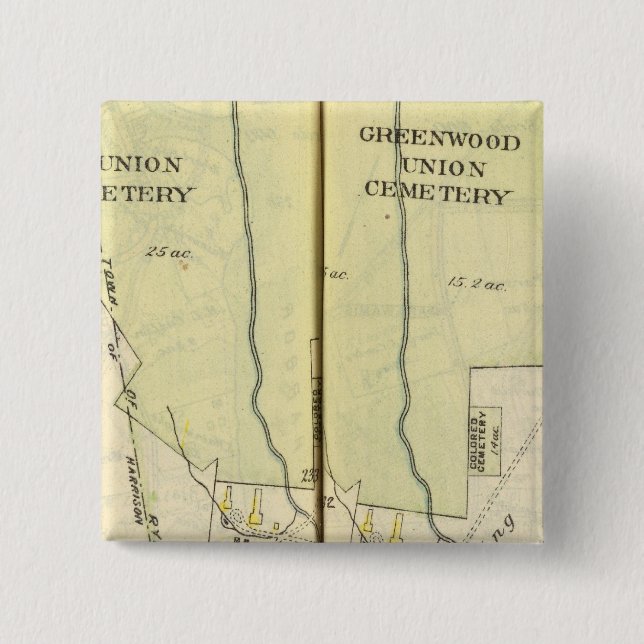 232233 Harrison, Rye 15 Cm Square Badge (Front)