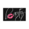 232 Beauty Business Pink Glossy Lips Black White