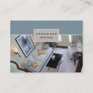 232 Living Room Staging Stager Photo Business Card