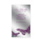 233 Beauty Business Card Salon Butterfly Purple