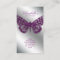 233 Beauty Business Card Salon Butterfly Purple