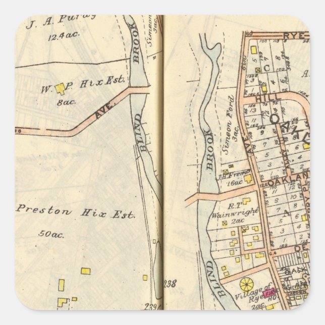 238239 Rye Square Sticker (Front)