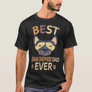 23 Best German Shepherd Dad Ever German Shepherd T-Shirt