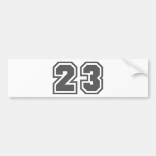 23 BUMPER STICKER