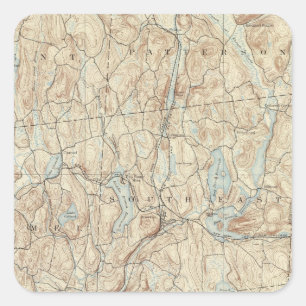 23 Carmel sheet Square Sticker