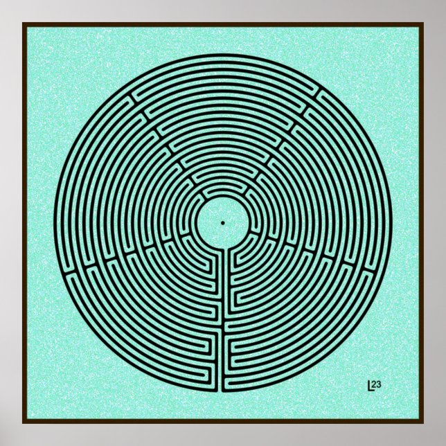 23 Circuit Labyrinth Poster (Front)