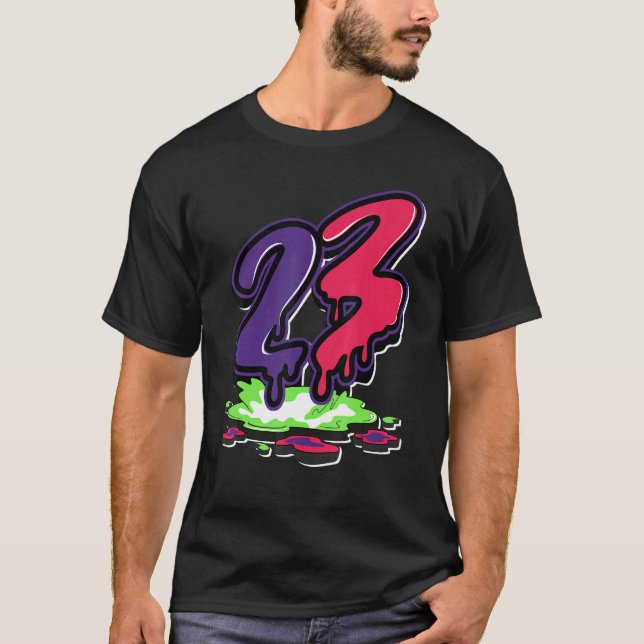 23 Drip Alternate Bel Air 5s Matching T-Shirt (Front)