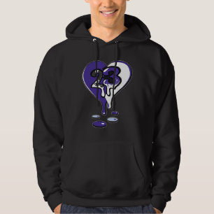 23 Drip Heart Concord 5s Matching Hoodie