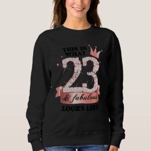 23 & Fabulous I Rose And White Party Group Candid  Sweatshirt