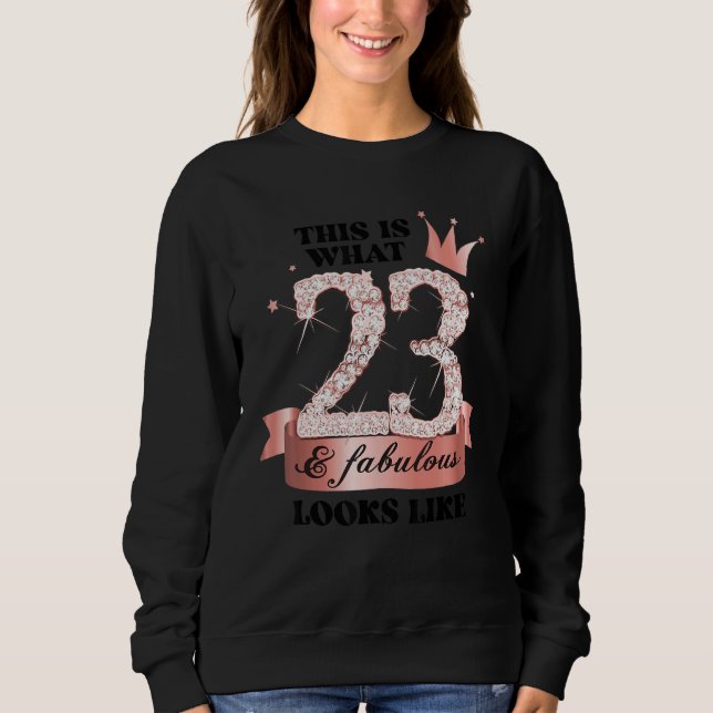 23 & Fabulous I Rose And White Party Group Candid  Sweatshirt (Front)
