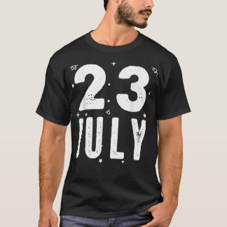 23 July Anniversary Party Special Occasions for To T-Shirt