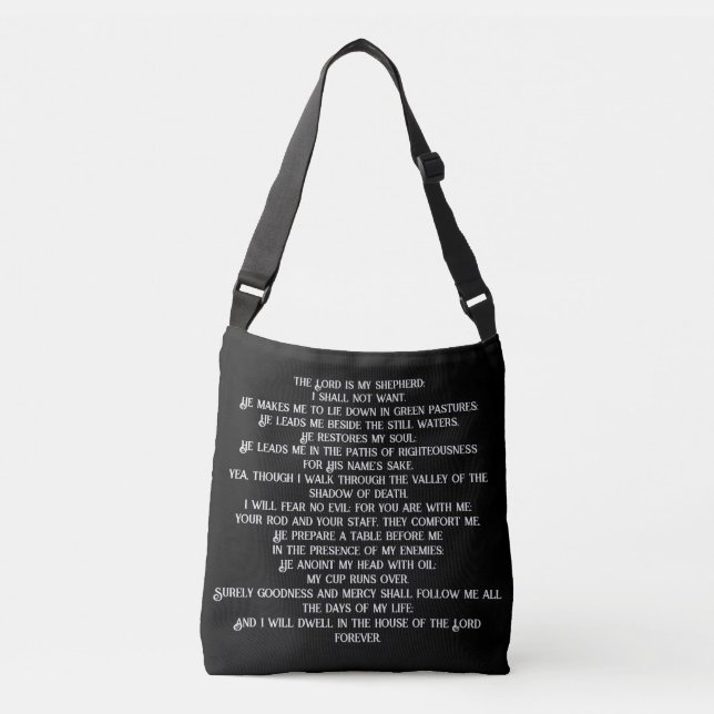 23 Psalm Crossbody Bag (Front)