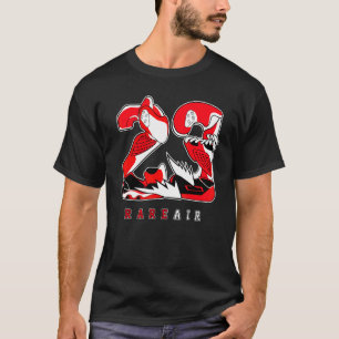 23 Rare Air Reverse Black Toe 1s Matching T-Shirt
