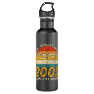 23 Year Old Bday Retro Awesome 23rd Birthday Gift 710 Ml Water Bottle