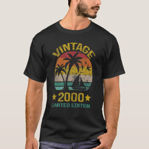 23 Years Old Vintage 2000 23rd Birthday T-Shirt
