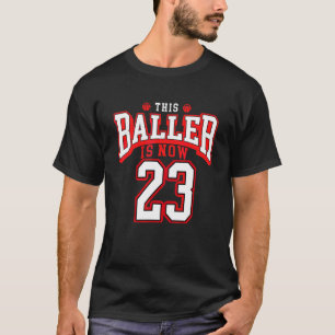 23rd Birthday Basketball 23 Years Old Bday T-Shirt