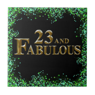 23rd Birthday  Ceramic Tile