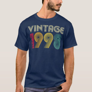 23rd Birthday Gift Vintage 1998  Men Women 23 T-Shirt
