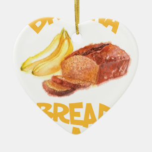23rd February - Banana Bread Day Ceramic Tree Decoration