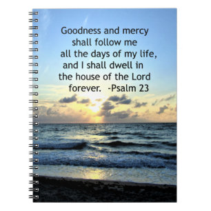 23RD PSALM SUNRISE PHOTO DESIGN NOTEBOOK