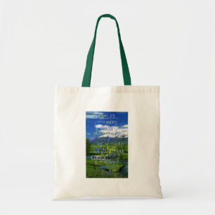 23rd Psalm Valley View Tote Bag