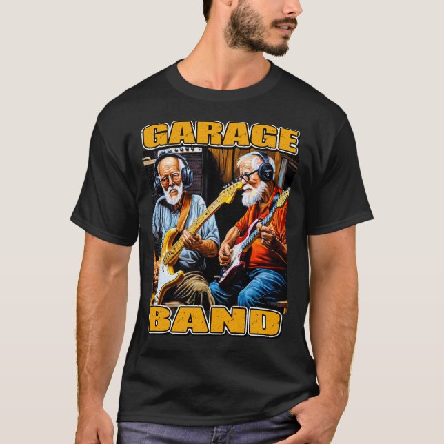 24043_Garage Band Old Guys  T-Shirt (Front)