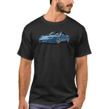 240sx blue car drawing