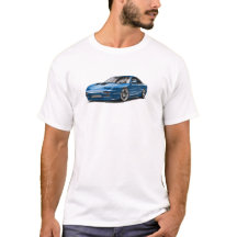 240sx blue car drawing