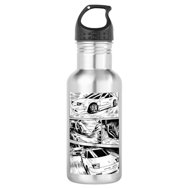 240sx manga 710 ml water bottle (Front)