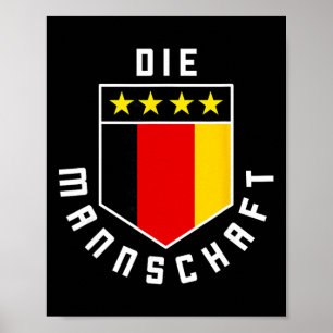 2425 National Flag Soccer Jersey Kit Sport Uniform Poster