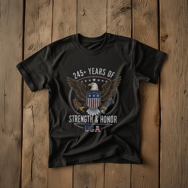 245+Y Marine Corps Birthday Proud Veteran T-Shirt (Creator Uploaded)