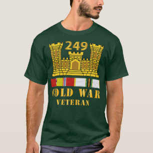 249th Engineer Battalion ENG Branch ColdVeteran w T-Shirt