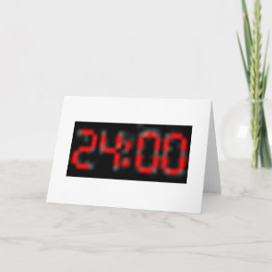 24:00 - greetings card