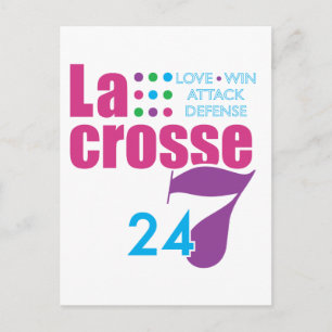 24/7 Lacrosse Postcard