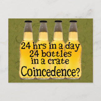 24 Bottles of Beer Postcard