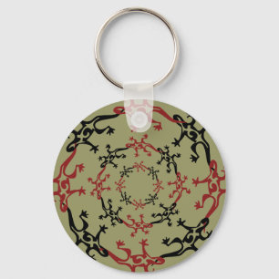 24 GECKOS KEY RING